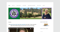 Desktop Screenshot of horseshonor.org